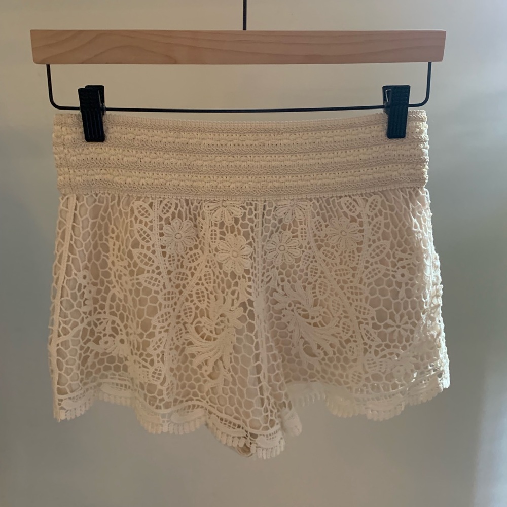 Topshop knit shorts
